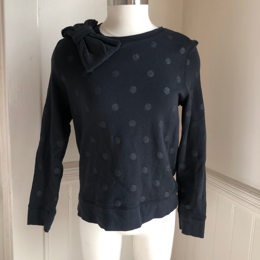 Kate spade bow with Polkadot sweater